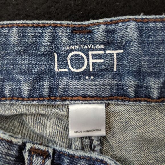 Loft Curvy Boot Cut Jeans 4 - Picture 3 of 5